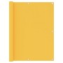 Paravento Balcone Giallo 120x600 cm Tessuto Oxford