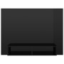 Mobile TV a Muro Nero Lucido 120x23,5x90 cm Legno Multistrato