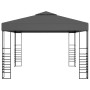 Gazebo da Giardino 3x3 m Antracite