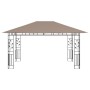 Gazebo con Zanzariera 4x3x2,73 m Talpa 180 g/m²