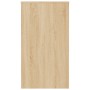 Scrivania Rovere Sonoma 90x40x72 cm in Legno Multistrato