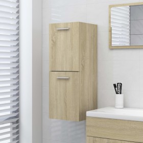 Mobile da Bagno Rovere Sonoma 30x30x80 cm Legno Multistrato