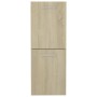 Mobile da Bagno Rovere Sonoma 30x30x80 cm Legno Multistrato