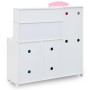 Cucina Giocattolo per Bambini in MDF 80x30x85 cm Multicolore