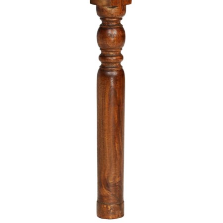 Sedie da Pranzo Classiche 2 pz in Legno Massello Finitura Miele