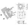 Anelli di Ancoraggio per Rimorchi 6 pz Acciaio Zincato 2000 kg