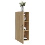 Armadietto a Muro Rovere Sonoma 35x34x90cm in Legno Multistrato