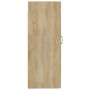 Armadietto a Muro Rovere Sonoma 35x34x90cm in Legno Multistrato