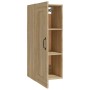 Armadietto a Muro Rovere Sonoma 35x34x90cm in Legno Multistrato