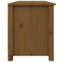 Scarpiera Miele 110x38x45,5 cm in Legno Massello di Pino