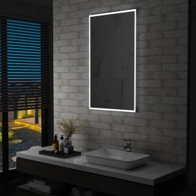 Specchio da Parete a LED per Bagno 60x100 cm