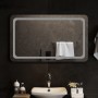 Specchio da Bagno con Luci LED 100x60 cm