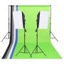 Kit di Illuminazione da Studio con Fondali e Softbox