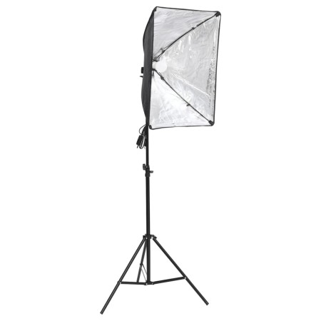 Kit di Illuminazione da Studio con Fondali e Softbox