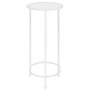 Set Piedistalli per Piante 3 pz Vintage Effetto Bianco Anticato