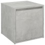 Cassetto Contenitore Grigio Cemento 40,5x40x40 cm in Legno