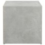 Cassetto Contenitore Grigio Cemento 40,5x40x40 cm in Legno