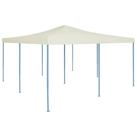 Gazebo Pieghevole 5x5 m Crema