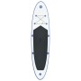 Set Tavola da SUP e Surf Gonfiabile Blu e Bianco