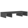 Supporto per Monitor Grigio 60x24x10,5cm Legno Massello di Pino