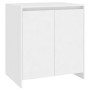 Credenza Bianca 70x41x75 cm in Legno Multistrato