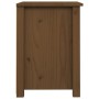 Comodini 2 pz Miele 40x35x49 cm in Legno Massello di Pino