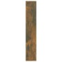 Mensola a Muro Rovere Fumo 36x16x90 cm in Legno Multistrato