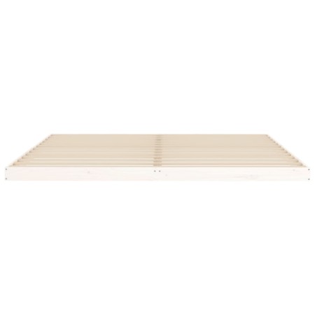 Giroletto Bianco 200x200 cm in Legno Massello di Pino