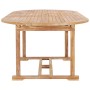 Tavolo da Pranzo Allungabile 150-200x100x75 cm Massello di Teak