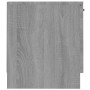 Mobile TV Grigio Sonoma 140x35x40 cm in Legno Ingegnerizzato