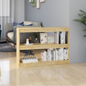 Libreria/Divisorio 100x30x71,5 cm Legno Massello di Pino