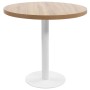 Tavolo da Bistrot Marrone Chiaro 80 cm in MDF