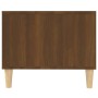 Tavolino Salotto Rovere Marrone 102x50x40 cm Legno Multistrato