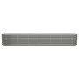 Letto Giardino Acciaio Verniciato a Polvere 224x40x36 cm Grigio