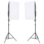 Kit per Studio Fotografico con Set Luci e Riflettore