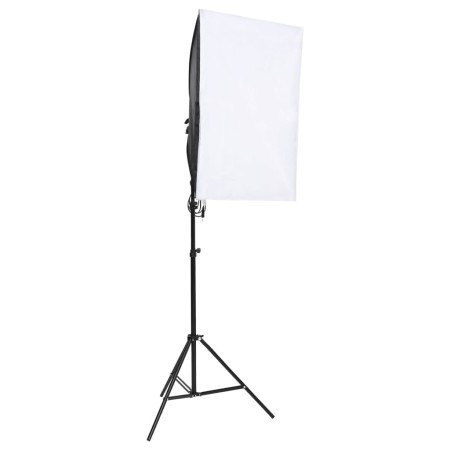 Kit per Studio Fotografico con Set Luci e Riflettore