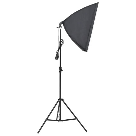 Kit per Studio Fotografico con Set Luci e Riflettore