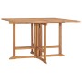 Set da Pranzo Pieghevole per Esterni 5pz Legno Massello di Teak