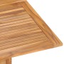 Set da Pranzo Pieghevole per Esterni 5pz Legno Massello di Teak