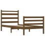 Giroletto in Legno Massello di Pino 90x200 cm Miele