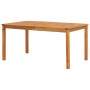 Set da Pranzo per Esterni 5pz con Cuscini Legno Massello Acacia