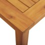 Set da Pranzo per Esterni 5pz con Cuscini Legno Massello Acacia