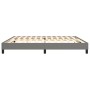 Giroletto a Molle Grigio Scuro 200x200 cm in Tessuto