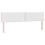 Giroletto Molle con Materasso e LED Bianco 200x200cm Similpelle