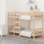 Letto a Castello 90x190 cm in Legno Massello di Pino