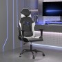 Sedia da Gaming Nero e Bianco in Similpelle