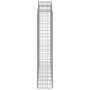 Cesti Gabbioni ad Arco 2 pz 200x50x200/220 cm Ferro Zincato