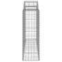 Cesti Gabbioni ad Arco 15 pz 200x50x120/140 cm Ferro Zincato