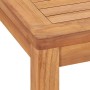 Set da Pranzo per Giardino 5 pz in Legno Massello di Teak