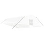 Serra con Telaio in Acciaio Bianco 108 m² 18x6x2,85 m